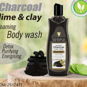 Charcoal lime clay body wash 300 ml