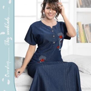 DENIM LUXURY NIGHTY