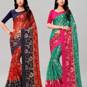 Brasso Saree (Combo Of 2 Srees)