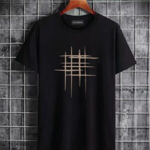 T Shirt for Men Stylish Printed Cotton