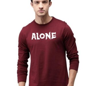 mens full seleves tshirt alone