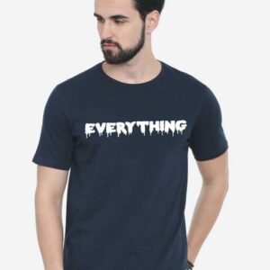 mens printed half seleves tshirt everthing