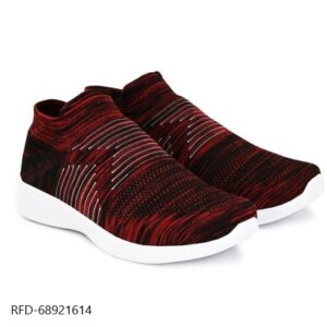 Kaamchor Sport Slip on Red Shoes