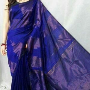 Trendy Cotton Silk Saree