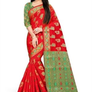 Stylish Cotton Silk Women’s Saree