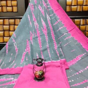 Cotton mulmul saree