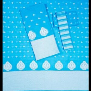 AC COTTON MEKHELA SADOR( G21 AQUA BLUE)