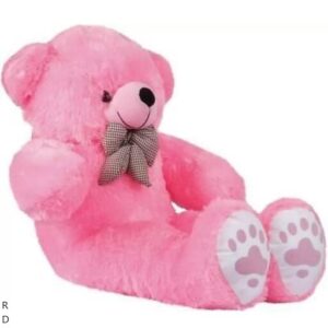 SOFT TOY| TEDDY BEAR (PINK) 3 FT | CUTE & HUGGABLE| PERFECT FOR GIFTING SOMEONE SPECIAL|