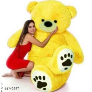 Loveable HUGABLE Soft Giant Life Size , Long Huge Teddy Bear – 91 cm (Yellow)