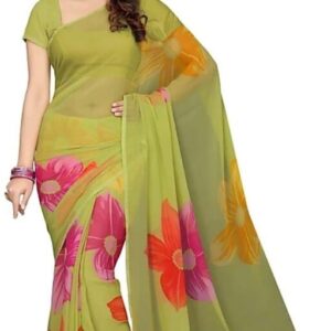 Attractive Georgette Printed Saree