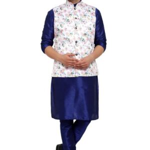 APPIX KURTA PAJAMA AND WAISTCOAT