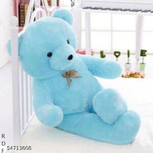 3 Feet Very Cute Long Soft Hugable American Style Teddy Bear Best For Gift – 90 cm (sky Blue) – 91 cm (Sky Blue)