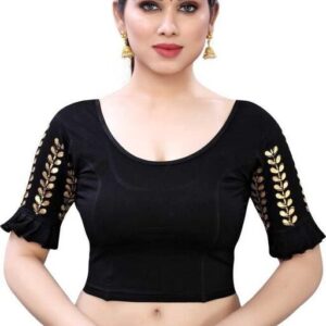 STRATCHABLE BLACK COLOUR BLOUSE