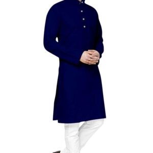 Men’s Cotton Straight Kurta Pyjama Set