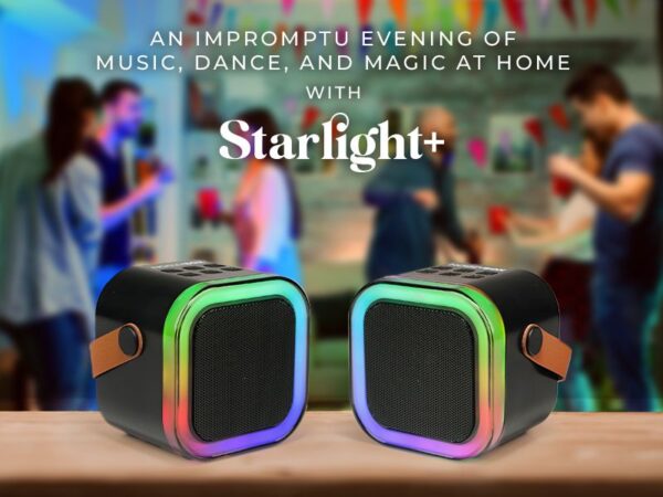 Rechargeable Karaoke Mic with Speaker for Singing | Wireless Mini Portable Bluetooth Speaker with Microphone & LED Lights | Cute Birthday Gift for Kids Musical Toys for Boys, Girls and Adults - Image 7