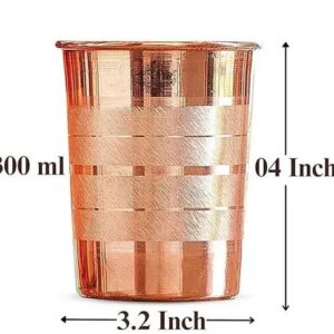 Luxury Design Copper Glass Pack of 1