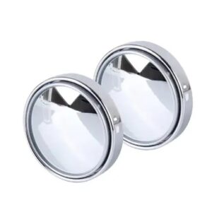2 Pack Of 360 DEGREE BLIND SPOT ROUND WIDE ANGLE ADJUSTABLE CONVEX REAR VIEW MIRROR Side & Blind Spot Mirrors