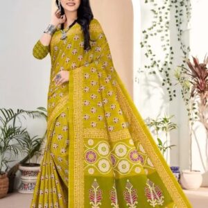 Pure Cotton Saree | Pure Cotton Printed Saree