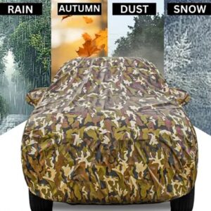 Waterproof Car Cover For Maruti S-Presso Waterproof UV Protection with Side Mirror Pockets | All-Weather, Dustproof, Scratchproof, Custom Fit Car Cover / Maruti Suzuki S-Presso Car Cover
