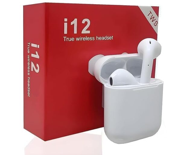 Bluetooth Earbuds I12 5.0 - Wireless with Premium Sound Quality, Touch Control, Long Battery Life, Noise Reduction, and Ergonomic Design, Mic and Bluetooth. - Image 6
