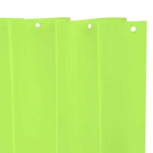 shower curtain with hook 12 pieces – Green
