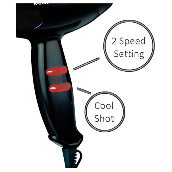 Nova Hair Dryer, 1800 Watts, Compact and Lightweight - Image 8