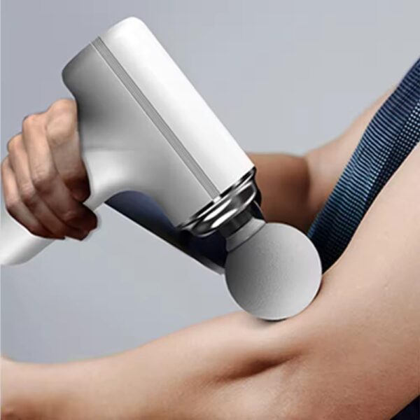 Mini Massage Gun Deep Tissue Portable 6 Speeds Handheld Muscle Massager with 4 Massage Heads 1800mAh Battery And Type-C Charging for Muscle Pain Relief Recovery - Image 9