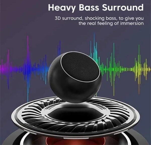 M4 Wireless Portable Bluetooth Mini Speaker Bass Loud Sound HiFi Music 1.25 Inch BT Metal Mini Outdoor Gift Speaker - Image 7