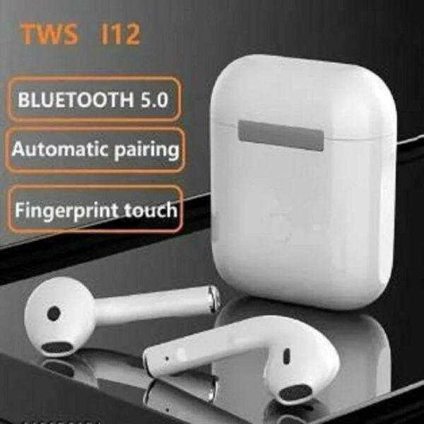 Bluetooth Earbuds I12 5.0 - Wireless with Premium Sound Quality, Touch Control, Long Battery Life, Noise Reduction, and Ergonomic Design, Mic and Bluetooth. - Image 7