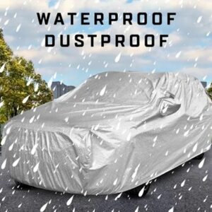 Swift Dzire Car Cover Waterproof and Dustproof Premium Fabric Dzire Cover with Mirror Pockets Maruti Suzuki Dzire Car Cover, Dzire Body Cover, Waterproof Car Cover, Car Cover For Dzire, All Models Suitable For Maruti Suzuki Dzire Cover Triple Stitched Elastic.
