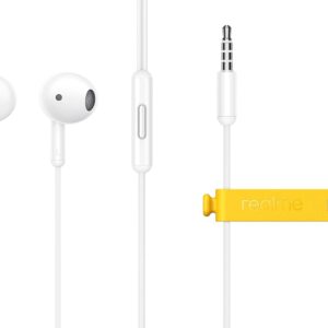 realme Buds Classic Wired in Ear Earphones with Mic (White)