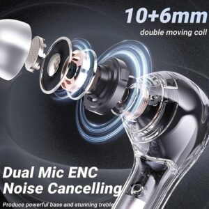 ULTRAPODS PRO Wireless Bluetooth 5.3 Earbuds | in-Ear Design with Microphone, 200mAh Battery for Long Playtime | Noise Isolation, Clear Audio, and Comfortable Fit for Music, Calls, and Gaming