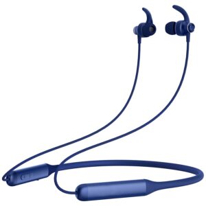 Rockerz 335 Wireless Neckband with ASAP Charge, Up to 30H Playback, Qualcomm aptX & CVC, Enhanced Bass, Metal Control Board, IPX5, Type C Port, Bluetooth v5.0, Voice Assistant(Navy Blue)