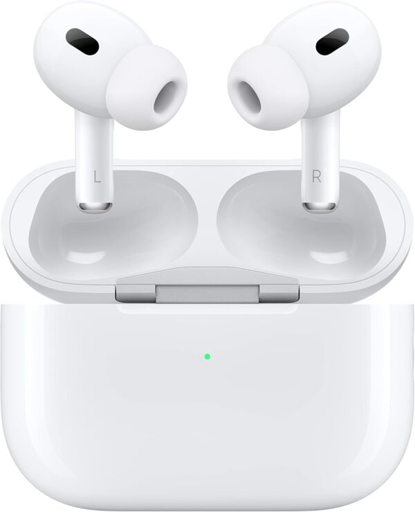 Air Pods Pro  Wireless Earbuds, Bluetooth Headphones, Active Noise Cancellation, Hearing Aid Feature, Transparency, Personalized Spatial Audio, High-Fidelity Sound - Image 3