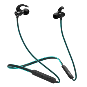Rockerz 255 Pro+, 60HRS Battery, Fast Charge, IPX7, Dual Pairing, Low Latency, Magnetic Earbuds, Bluetooth Neckband, Wireless with Mic Earphones