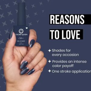 Colors Queen Affair Nail Polish (Midnight Magnet, 13ml)