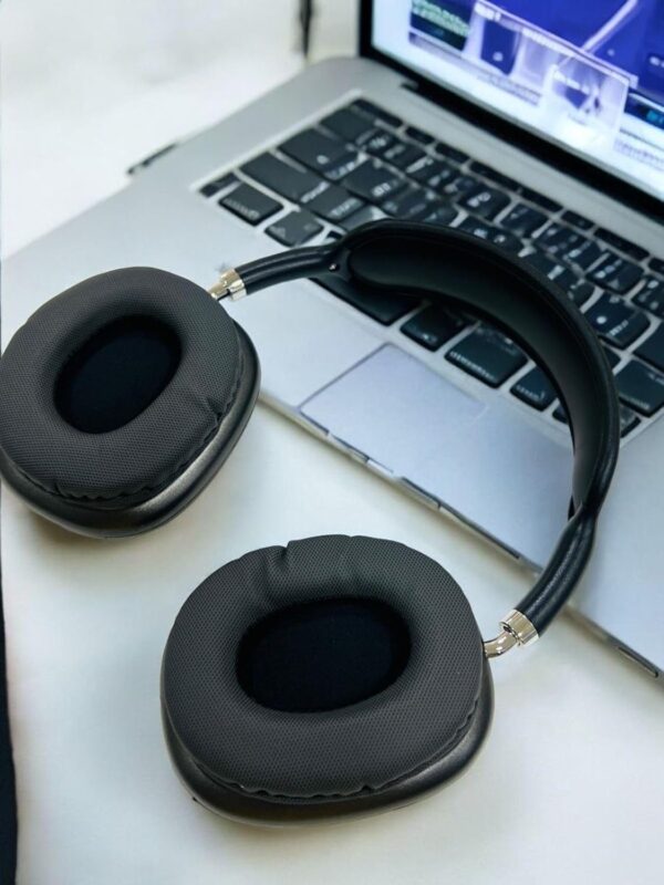 P9 Headphones Wireless | Bluetooth Wireless Over Ear Headphones with Mic 13 Hrs Playtime, 40mm Driver Supreme/Soft Sound | Soft Ear Cushions Lightweight Design Headphones | Black - Image 5