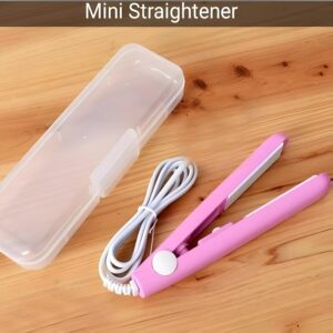 Mini Hair Straightener – Portable Travel Size Flat Iron, Lightweight And Small Hair Straightener With Dual Voltage, Perfect For Travel.