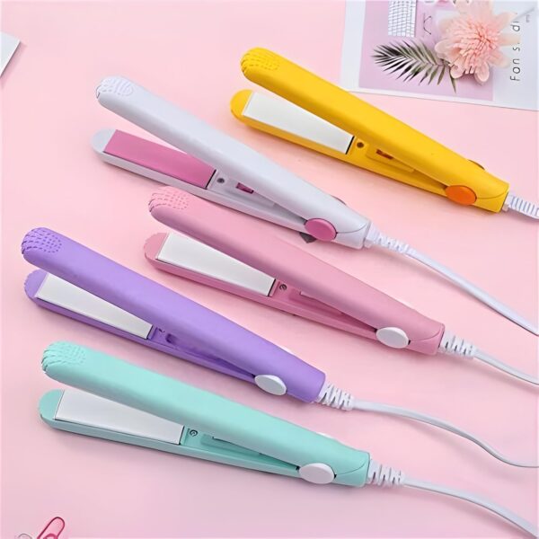 Mini Hair Straightener - Portable Travel Size Flat Iron, Lightweight And Small Hair Straightener With Dual Voltage, Perfect For Travel. - Image 5