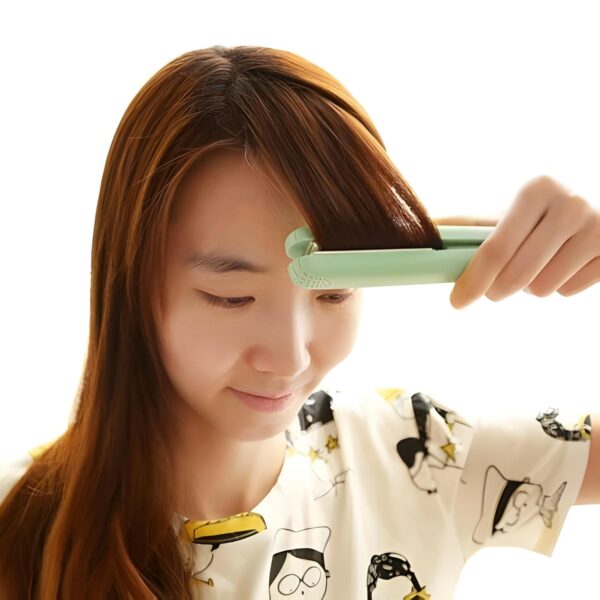 Mini Hair Straightener - Portable Travel Size Flat Iron, Lightweight And Small Hair Straightener With Dual Voltage, Perfect For Travel. - Image 6
