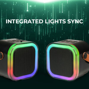 Rechargeable Karaoke Mic with Speaker for Singing | Wireless Mini Portable Bluetooth Speaker with Microphone & LED Lights | Cute Birthday Gift for Kids Musical Toys for Boys, Girls and Adults