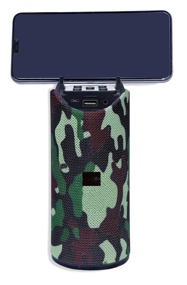 TG113 (Portable Bluetooth Speaker) Dynamic Thunder Sound with High Bass & Mobile Stand 10 W Bluetooth Speaker, Stereo Channel - Image 7