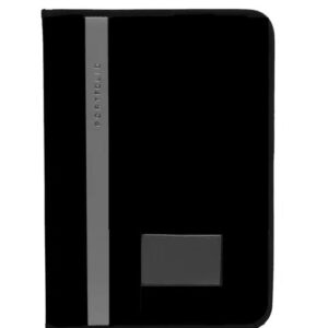 PU Leather Office Document File Folder With 20 Leefs ( Set Of 1 )