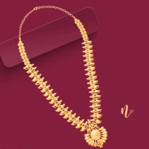 GOLD PLATED ONE LINE HAARAM SIZE: 30 INCH