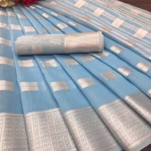 Linen Saree