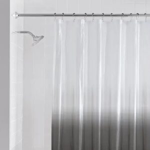 PEVA Shower Curtain and Roller Hooks Set, Mainstays Twilight Embossed,13-Piece