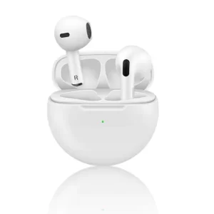 Pro 6 TWS Earphone Wireless Earbud Gaming Mini Half in Ear Charging Case-X22 Bluetooth Gaming