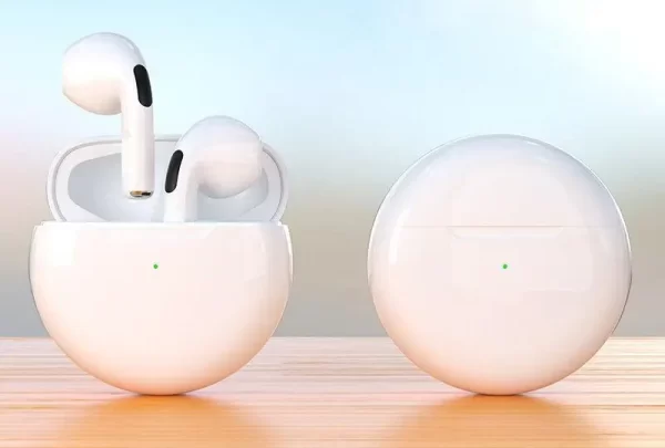 Pro 6 TWS Earphone Wireless Earbud Gaming Mini Half in Ear Charging Case-X22 Bluetooth Gaming - Image 6