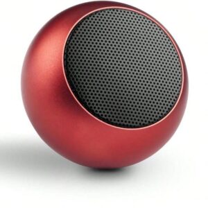 M4 Wireless Portable Bluetooth Mini Speaker Bass Loud Sound HiFi Music 1.25 Inch BT Metal Mini Outdoor Gift Speaker