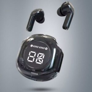 ULTRAPODS PRO Wireless Bluetooth 5.3 Earbuds | in-Ear Design with Microphone, 200mAh Battery for Long Playtime | Noise Isolation, Clear Audio, and Comfortable Fit for Music, Calls, and Gaming